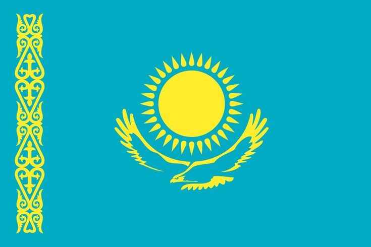 Kazakhstan flag